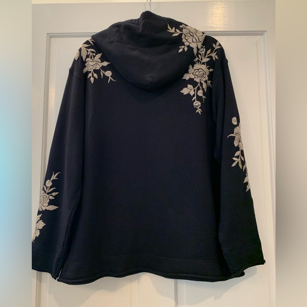 Johnny Was Embroidered Hoodie NWOT - Picture 7 of 11